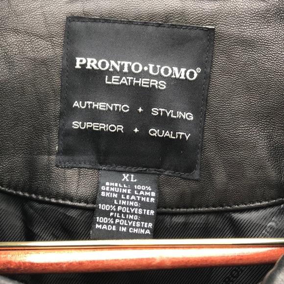 Pronto Uomo Leather Jacket - Picture 2 of 4